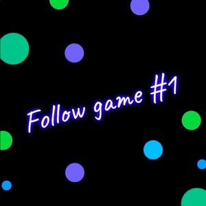 Like Follow Game 11 💕Follow Game 1  Collect Blues💕